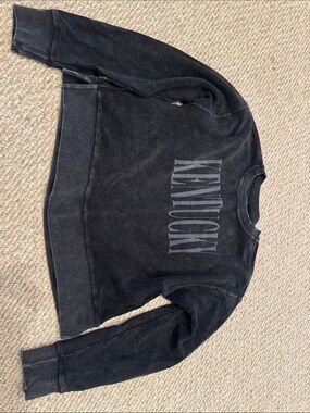 Denim&Co Black Short Sleeve Logo Tee